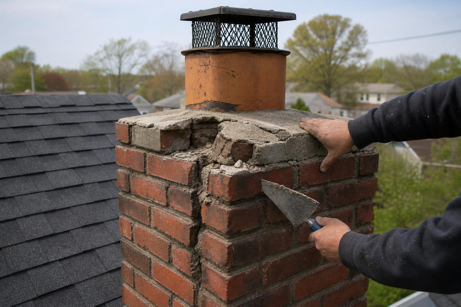 Chimney Cap Installation